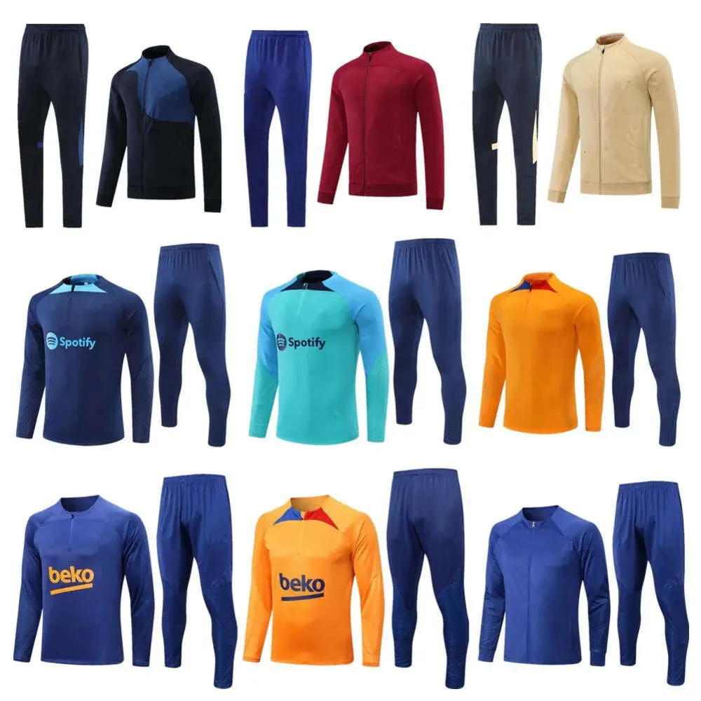 Qqq8 Lewandowski 22 23 Football Tracksuit Jacket Soccer Training