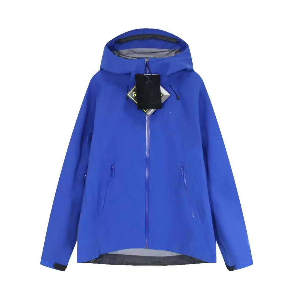 Jaqueta masculina ARC designer jaquetas bordadas casaco com capuz Outdoor Mountaineering Impermeável à prova de vento Jaquetas masculinas e femininas com capuz casais XL
