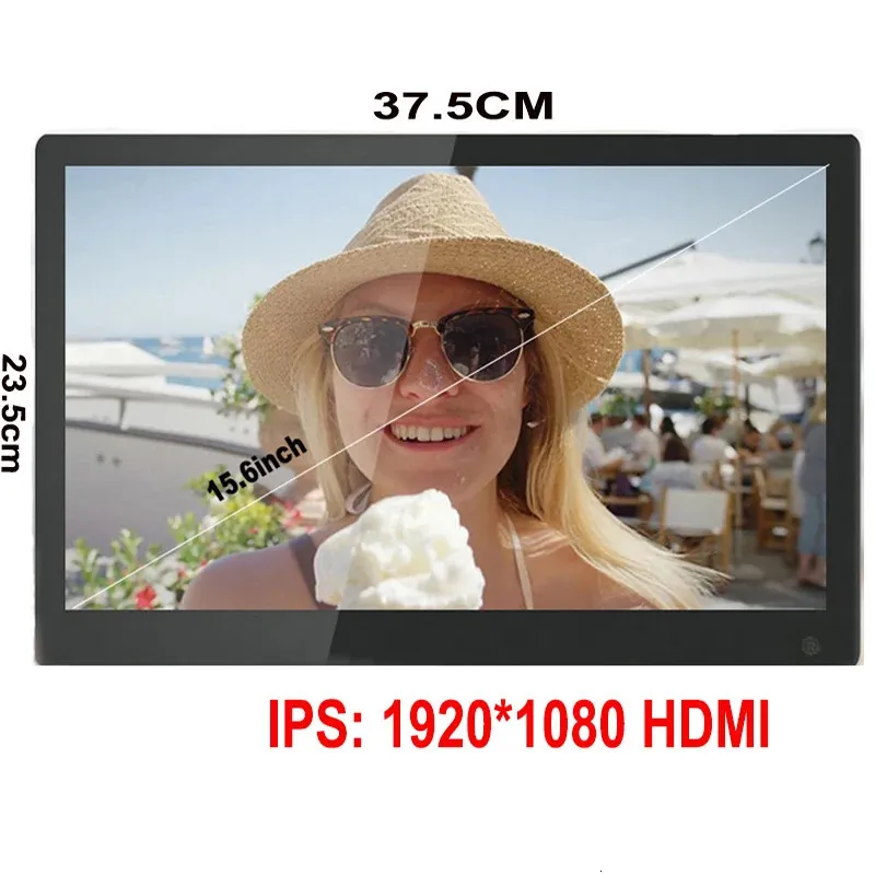 Digital Cameras Fashion 156inch 101 inch Po Frame Desktop Electronic Album IPS Screen Support Video Music Clock Calenda 231101