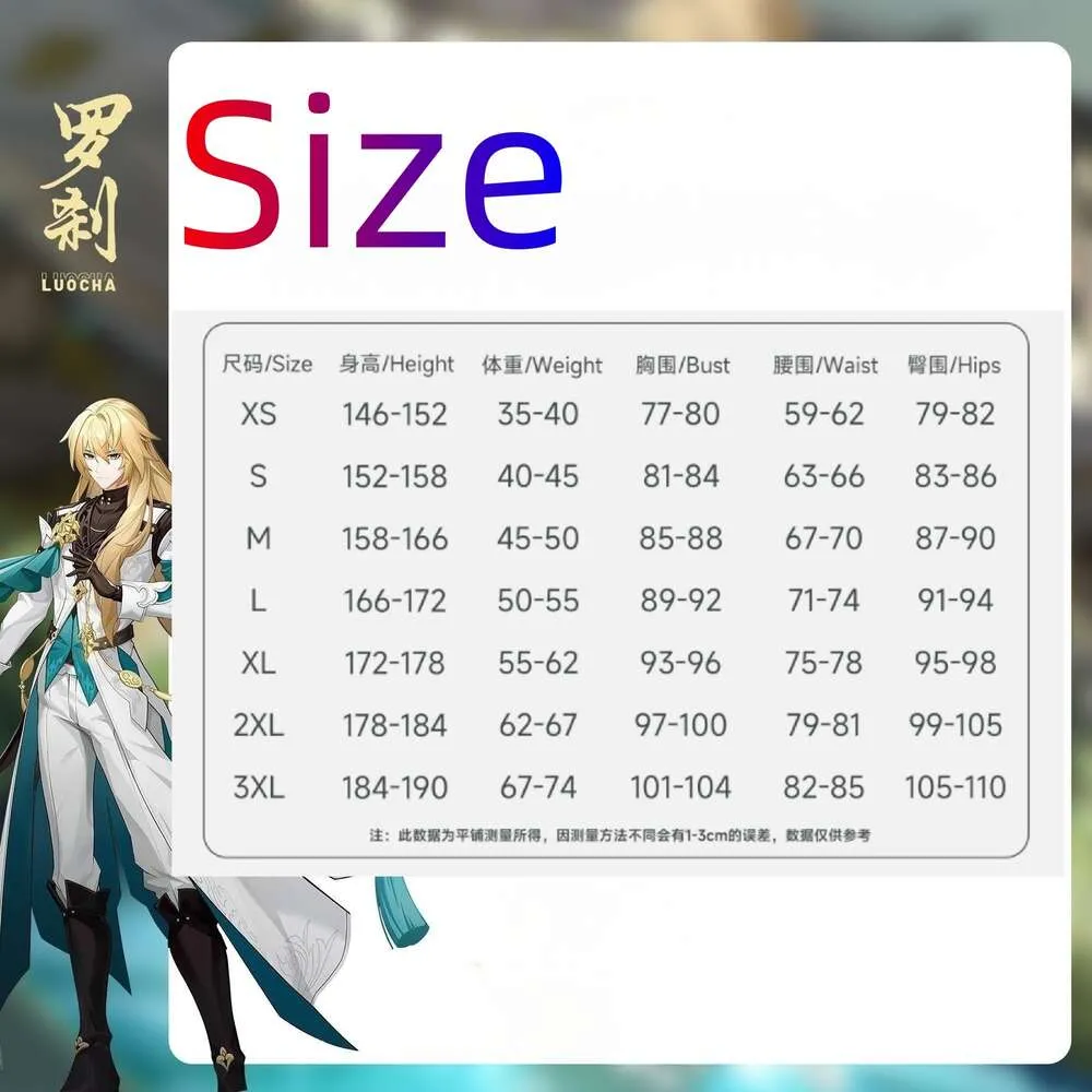 Fanatic Anime Store Genshin Impact Luocha Cosplay Costume Perfect For