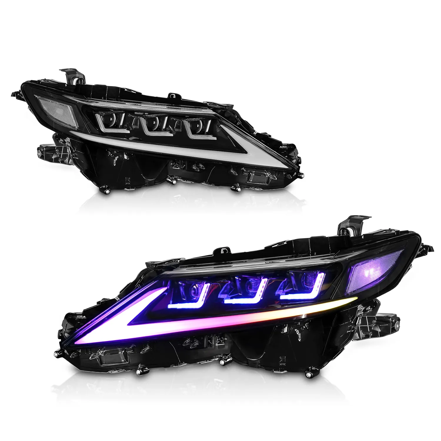 RGB LED Headlights For Toyota Camry 2018 , From Maxdo, $848.2