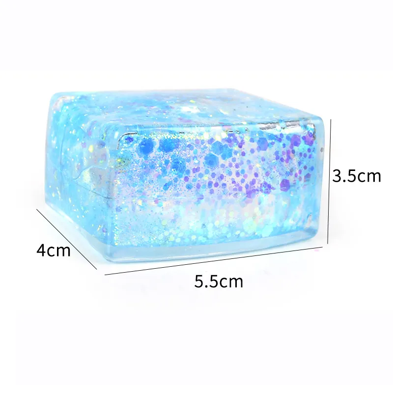Aurora Squishy Fidget Toy: Mini Ice Block Squeeze... From ...