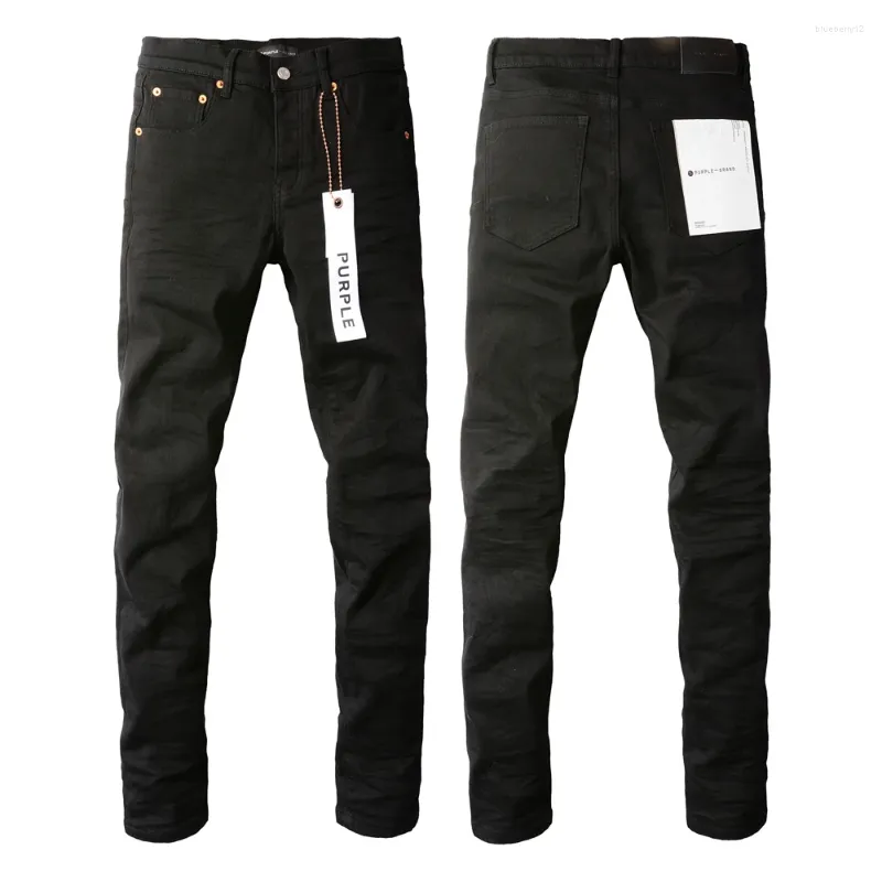 2023 Purple Mens Streetwear Biker Jeans Slim Fit Black Denim With Solid  Brand Design From Blueberry12, $44.11