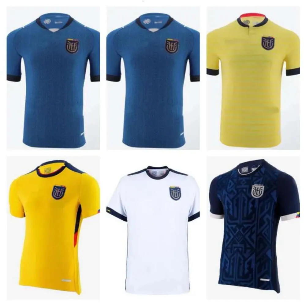 Qqq8 Ecuador 2023 2024 Soccer Jerseys Pervis Estupinan Home Away 22 23 24 J. Cifuentes Gonzalo Plata Michael Estrada Football Shirts