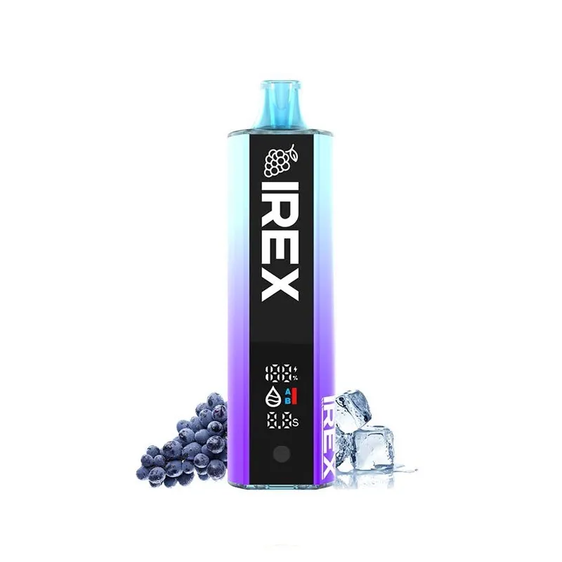 오리지널 스마트 스크린 크리스탈 IREX 10000 퍼프 충전 e 담배 토네이도 10000 vape 펜 크리스탈 시그