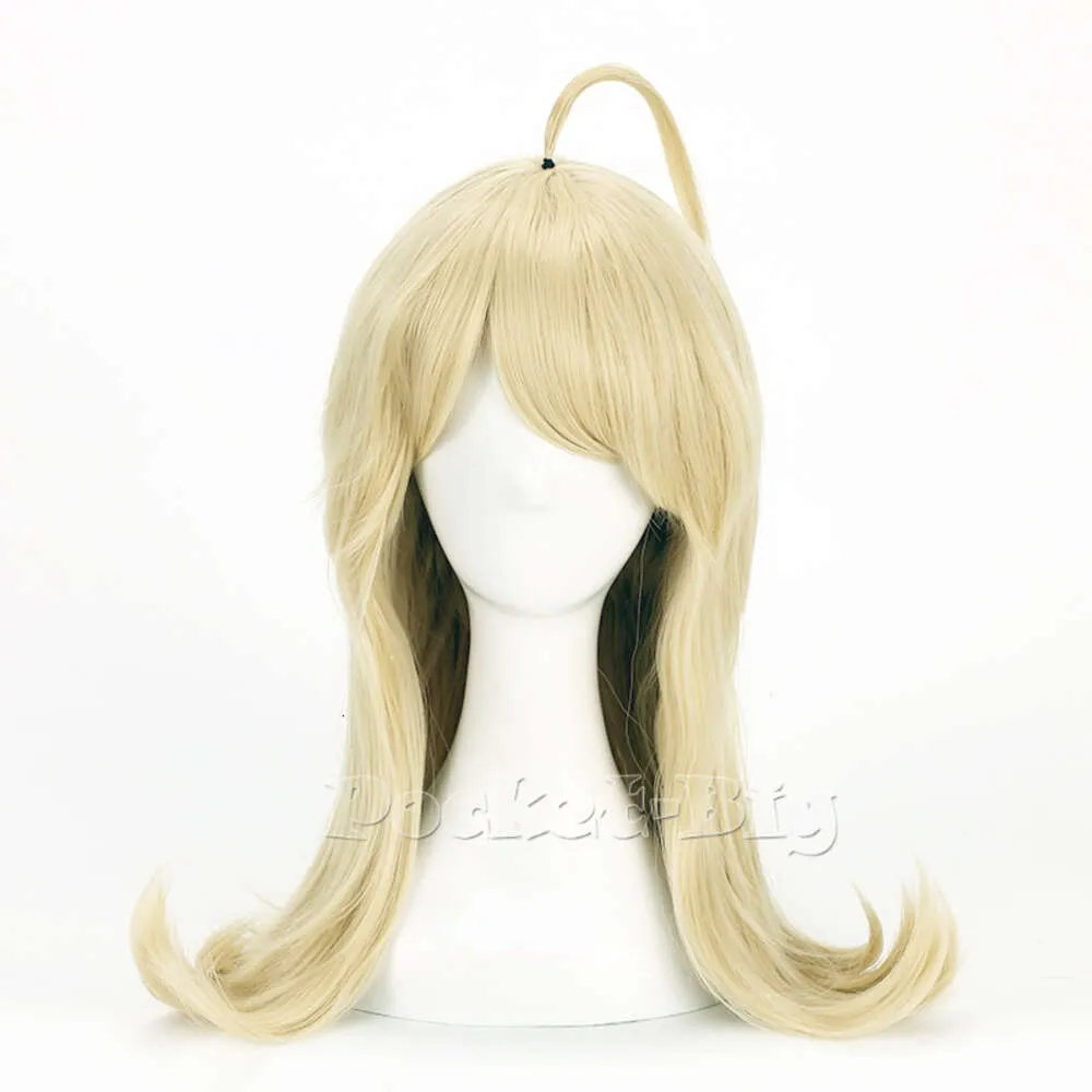 New Danganronpa V3 Kaede Akamatsu Cosplay Costume Play Heat Resistant Synthetic Costumes Hair Wigs + Wig Cap cosplay