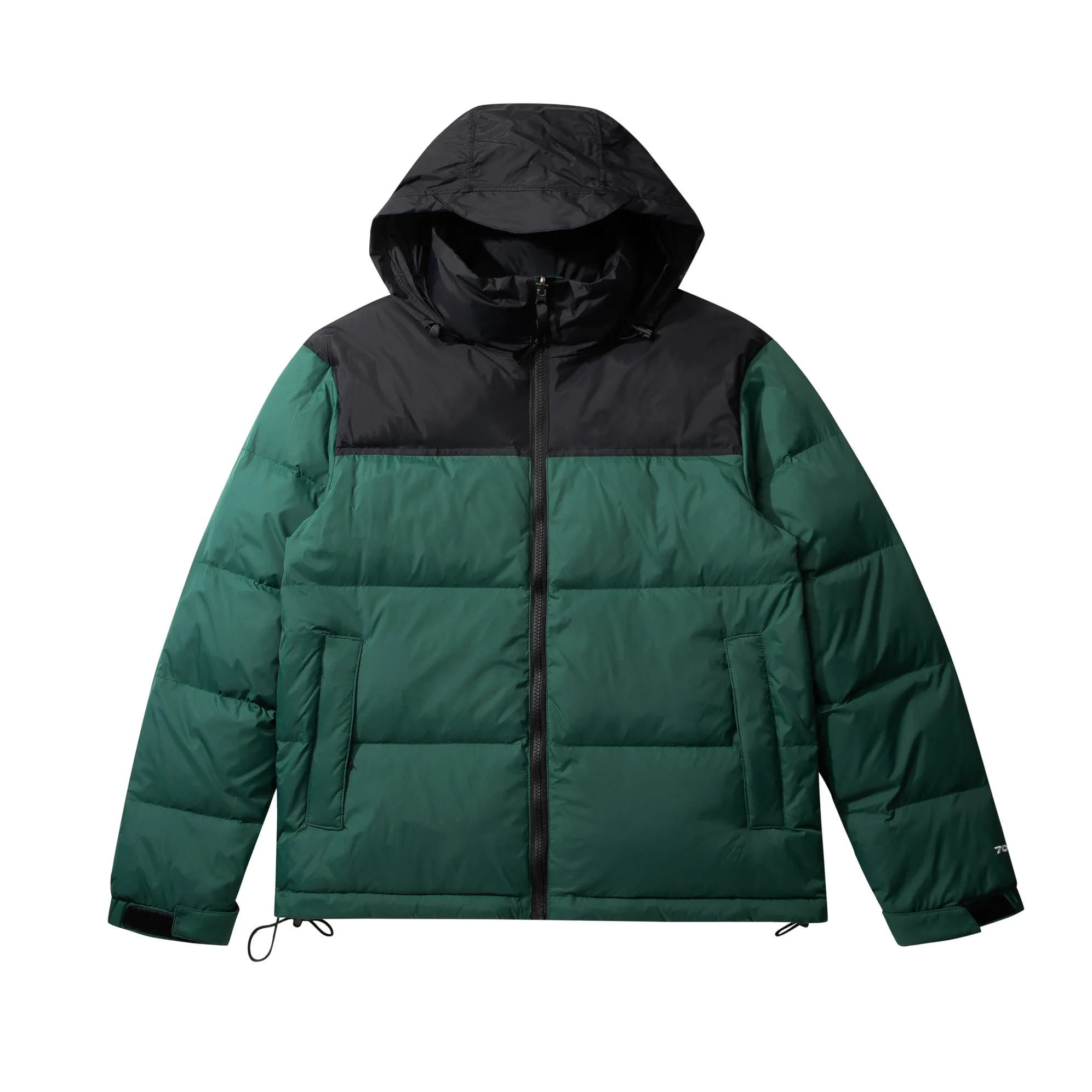 Puffer jacket with hidden hood hotsell
