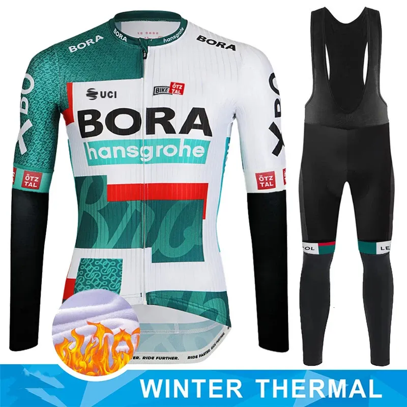 Cykeltröja sätter Bib 2024 Klädman män UCI Bora Road Bike Uniform Mtb Male Mens Suit Bicycle Pants Set Jerseys Sportkläder 231102