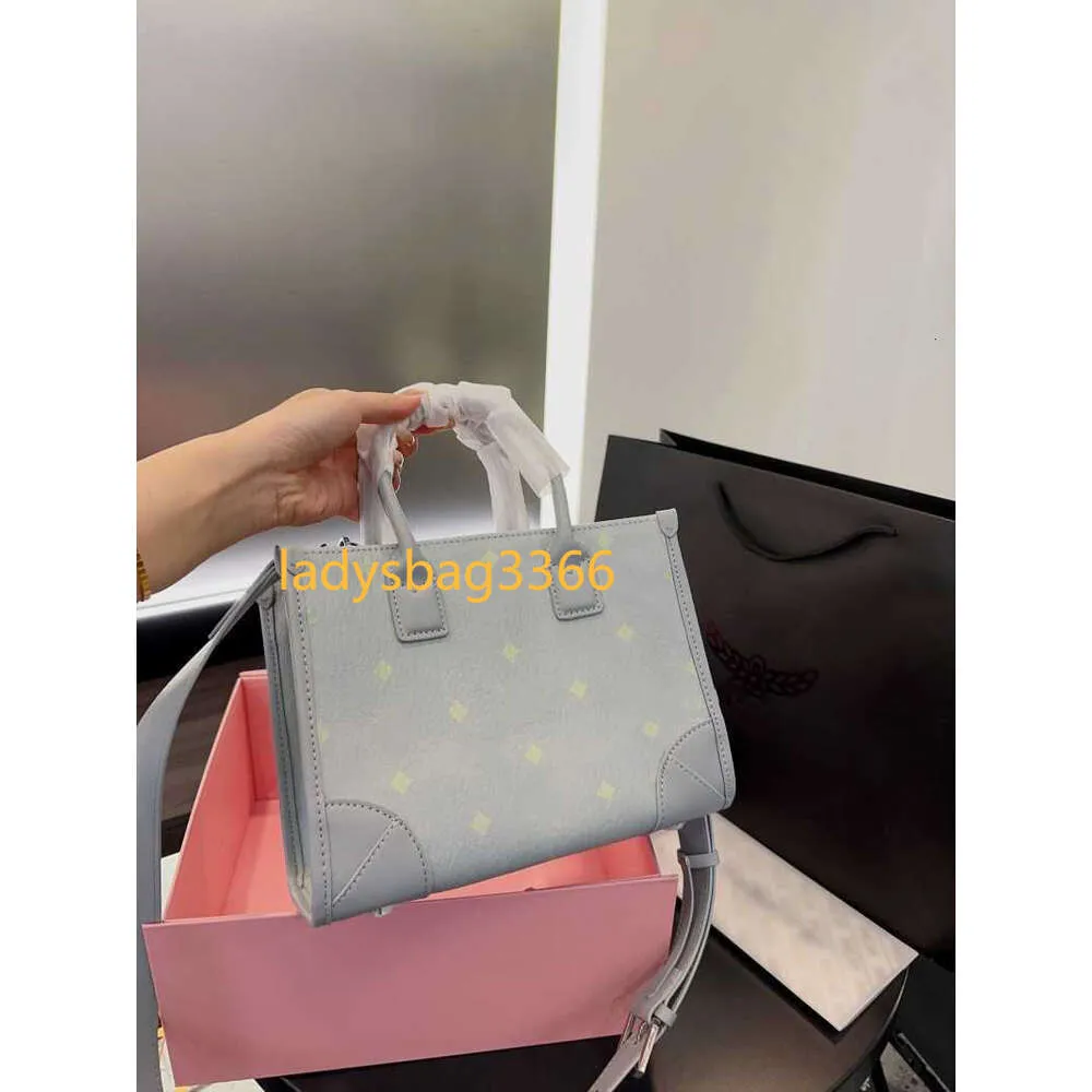 23SS Modedesigner Bag Star bedruckte Handtasche Umhängetasche Leder Umhängetasche Mini-Einkaufstasche