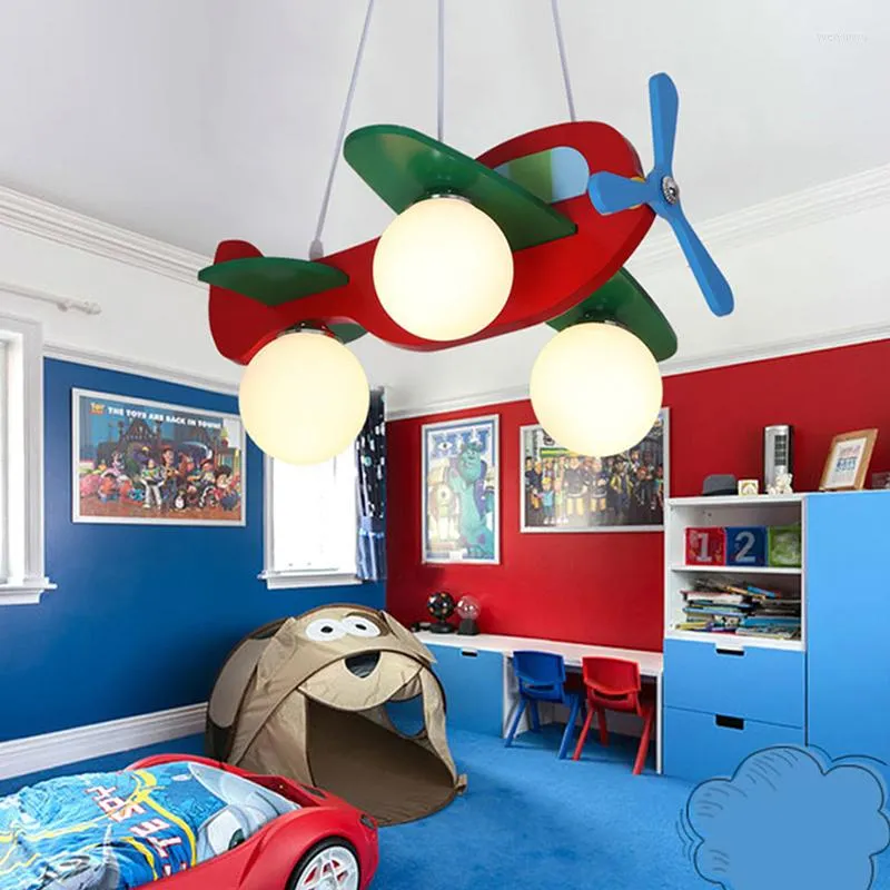 Pendant Lamps Kid's Room LED For Dining Table Living Kitchen Bedroom Boy's Foyer Villa Kindergarten Indoor Home Lights