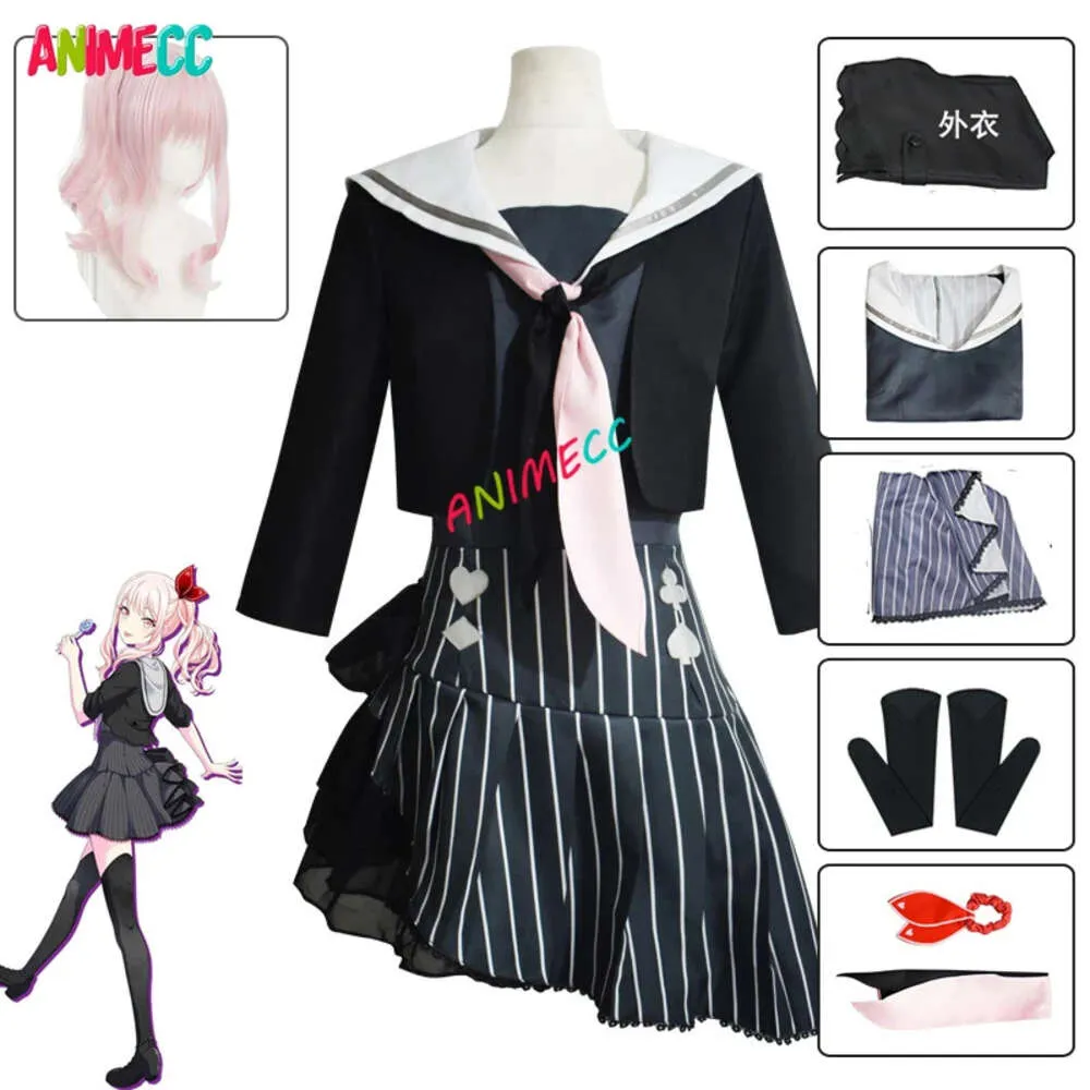 Akiyama Mizuki Costume Project Sekai Colorful Stage Amia Cosplay Wig Halloween Carnival Party Outfit For Women Cosplay