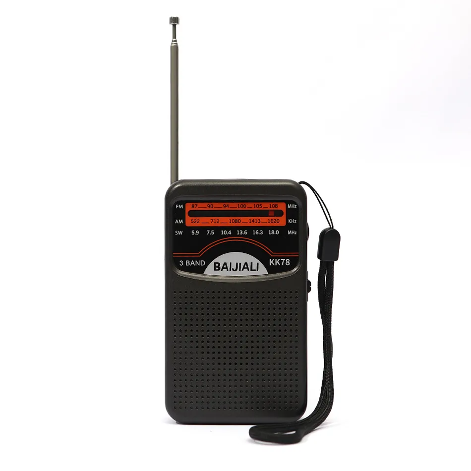 Mini Radio Portable FM Analogique à Piles AA, Transistor de