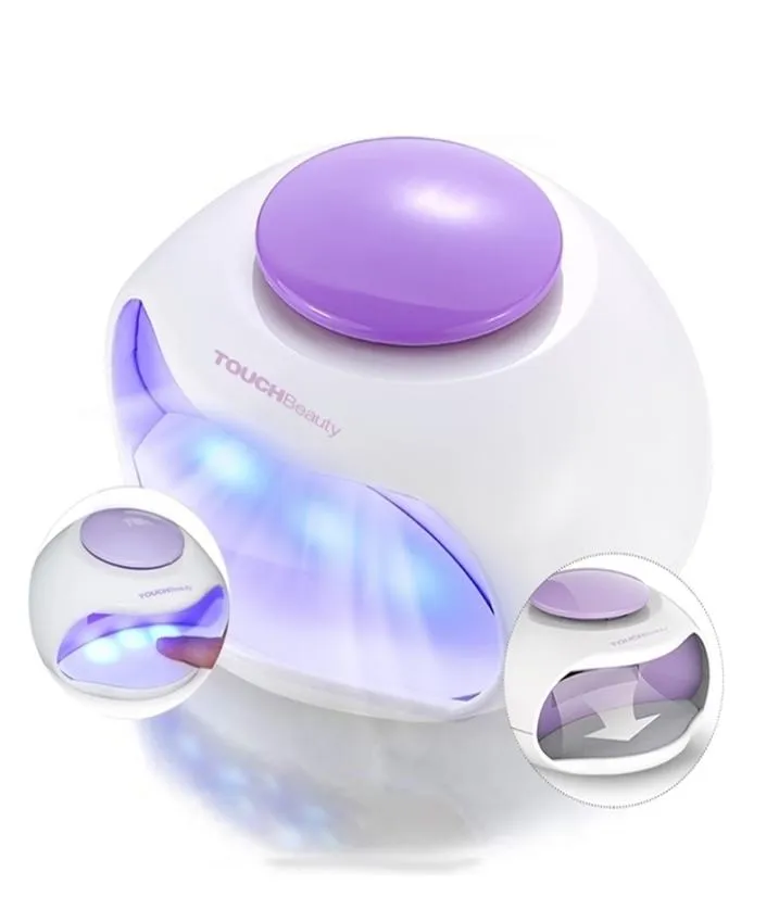 Portable Nail Dryer With Fan LED Light Mini Size Ideal For Regular Polishes TB0889 2202075835380