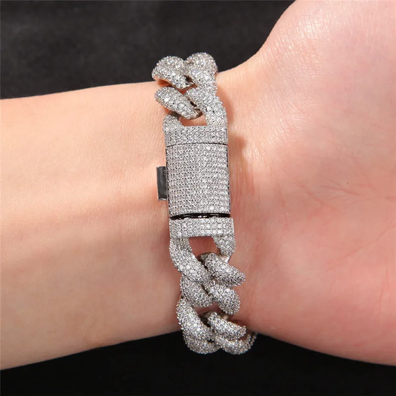 Mens Bracelets Cubic Zirconia - braceletsforever