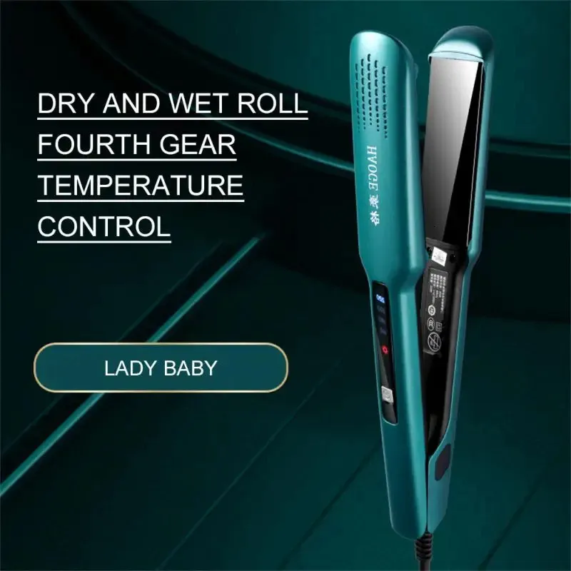 Hårrätare 3 Färg Rättare Fourgear Justerbar Temperatur Curling Irons Fast Warmup Styling Tool Planchas Para El Cabello 231101