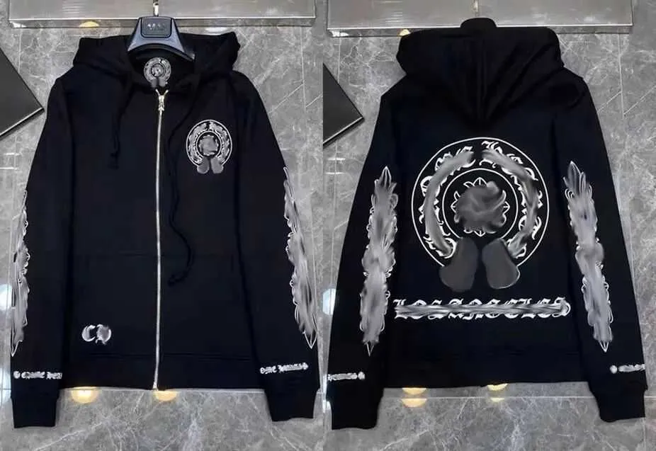 DHgate Men s Hoodies Sweatshirts Women s Designer Chrome Winter Heart Hoodie Ch Long Sleeve Jacket Loose Coat Hooded Hoody Woman Chromees Hearts Mix19 Apparel