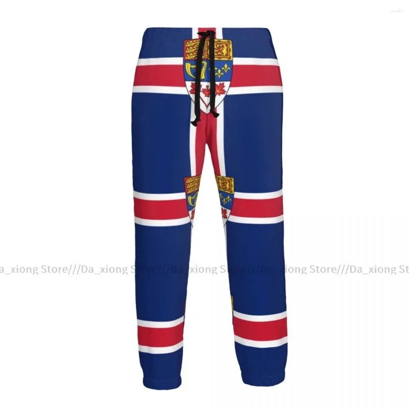 Men's Pants Men Sports Male Casual Loose Trousers Flag Of The Kingdom Canada Sportpants