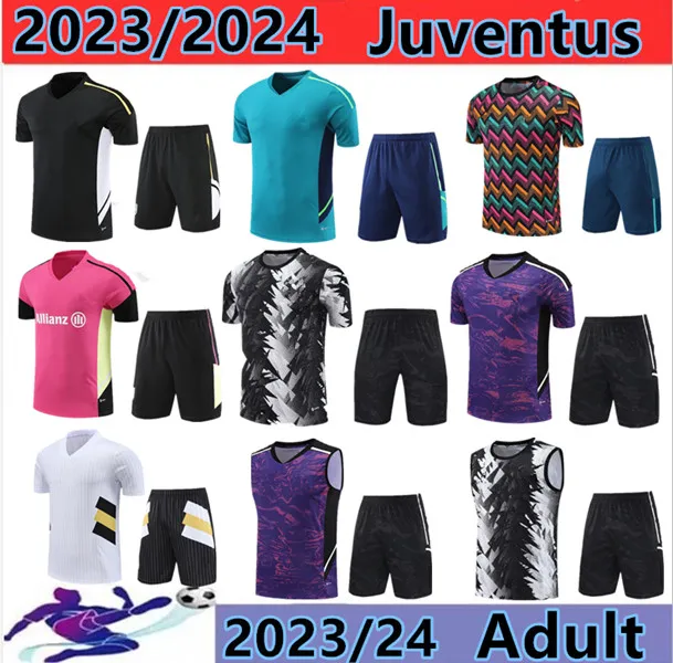 Juventuses tracksuit men kids 22 23 football shirt DI MARIA POGBA FOOTBALLE Men's Juventuses sportswear survival T-shirt CHOOSE SULIT football shirt 99