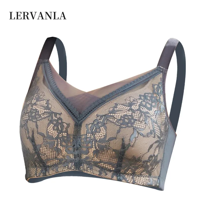 Bras LERVANLA 818 Mastectomy Bra with Pocket Breast Form Pads Included Adjustable Cotton Comfort and Leisure 231102