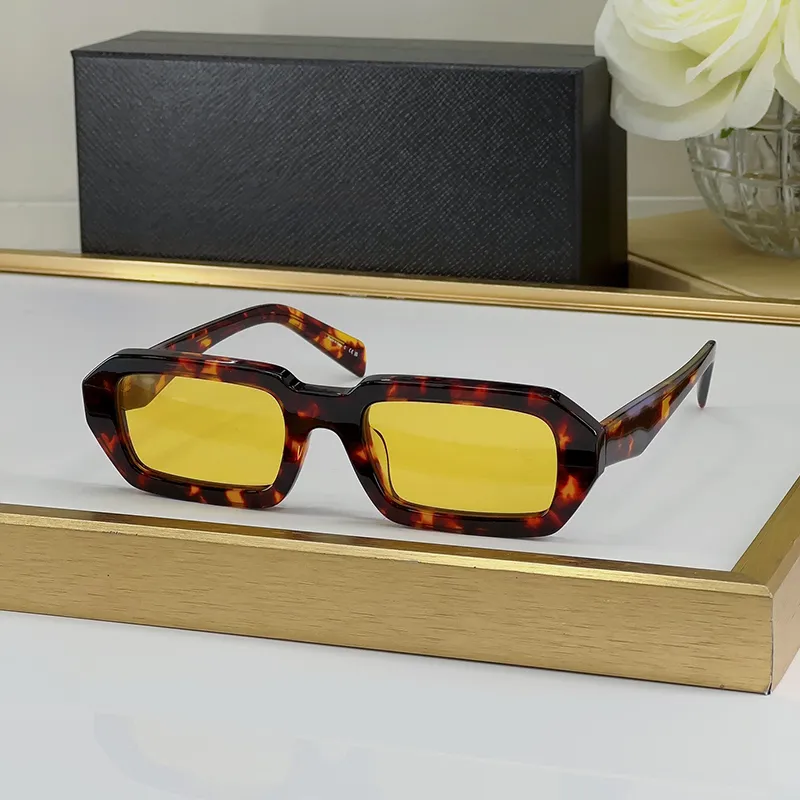 tortoise shell sunglasses designer sunglasses prad retro sunglasses men Simple European style Suitable for all kinds of wear Good quality womens glasses eyewear