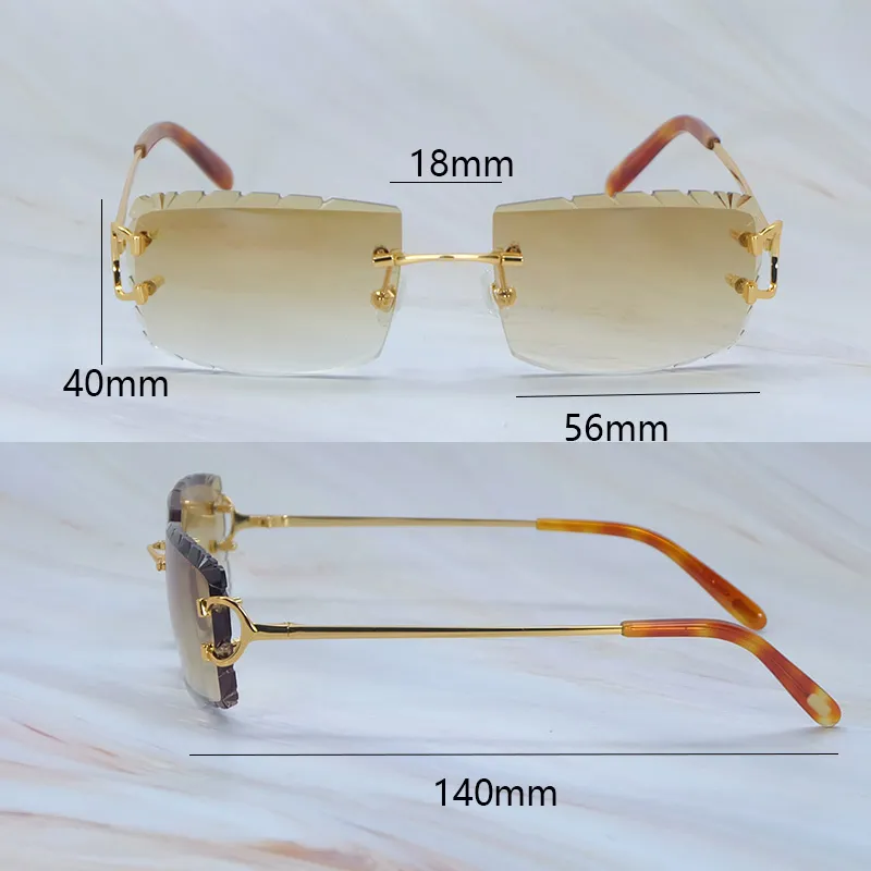 Y2K Sunglasses Small Diamond Cut Wire C Sunglasses... From  display picture 3