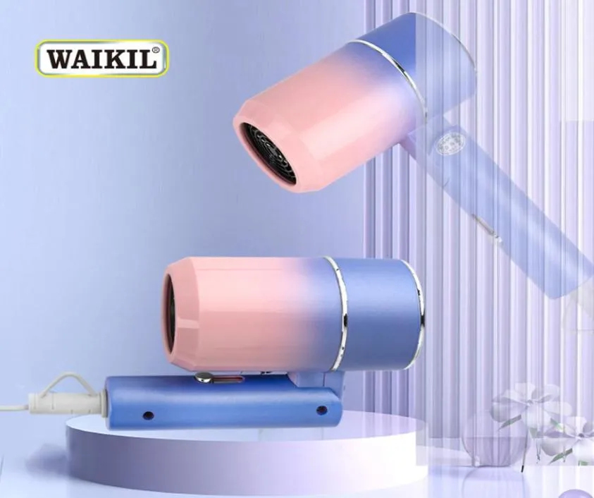 Electric Hair Dryer Air Blower Home Student Dormitory Hammer Blue Light