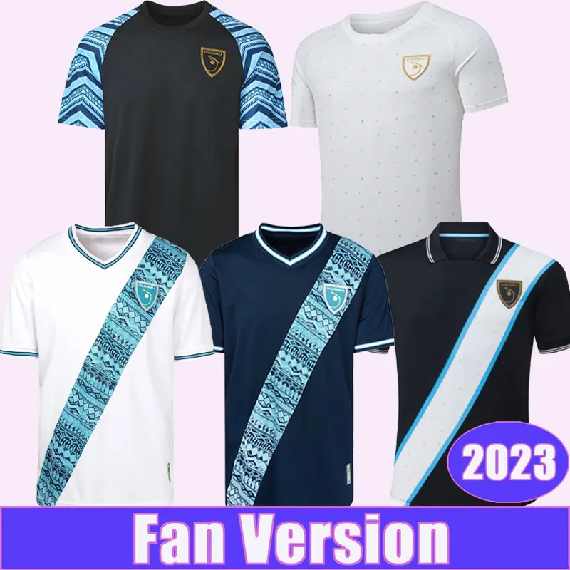 23 24 Guatemala Camisetas de fútbol para hombre HERRERA RUBIO R. SARAVIA Local Visitante Tercera ropa de entrenamiento y traje previo al partido Camisetas de fútbol Uniformes de manga corta