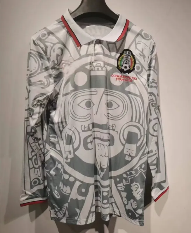 Luis Hernandez Mexico World Cup 1998 Jersey 1998 メキシコ アウェイ