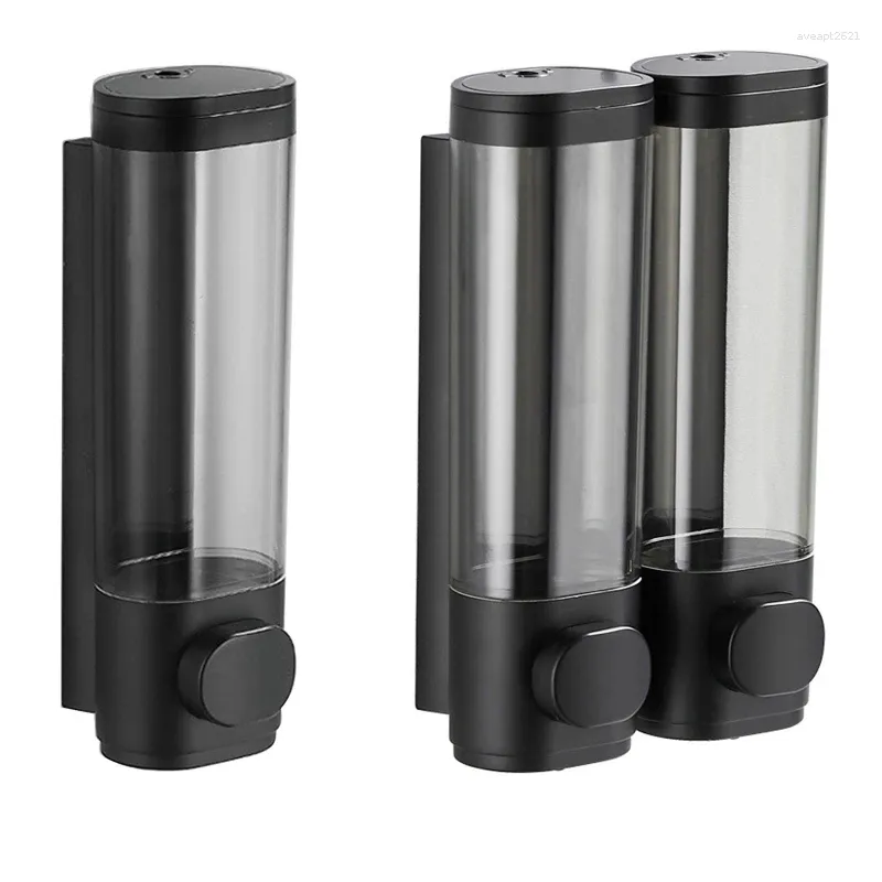 Liquid Soap Dispenser Hand Press Single / Double Shower Gel Container Kitchen Bathroom Bottle
