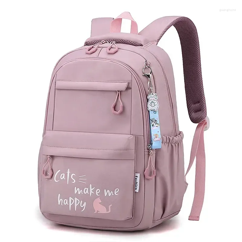 Школьные сумки, кавайный рюкзак для девочек, непромокаемая сумка для книг, большая дорожная сумка для студентов колледжа, Mochilas Escolares