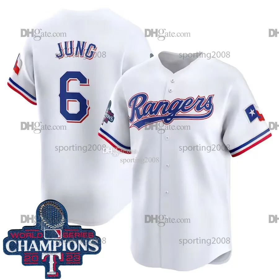 5 Corey Seager Rangers 2023 World Series Champions Jerseys Marcus Semien Adolis Garcia Nathan Eovaldi Max Scherzer Josh Jung Aroldis Chapman Jacob