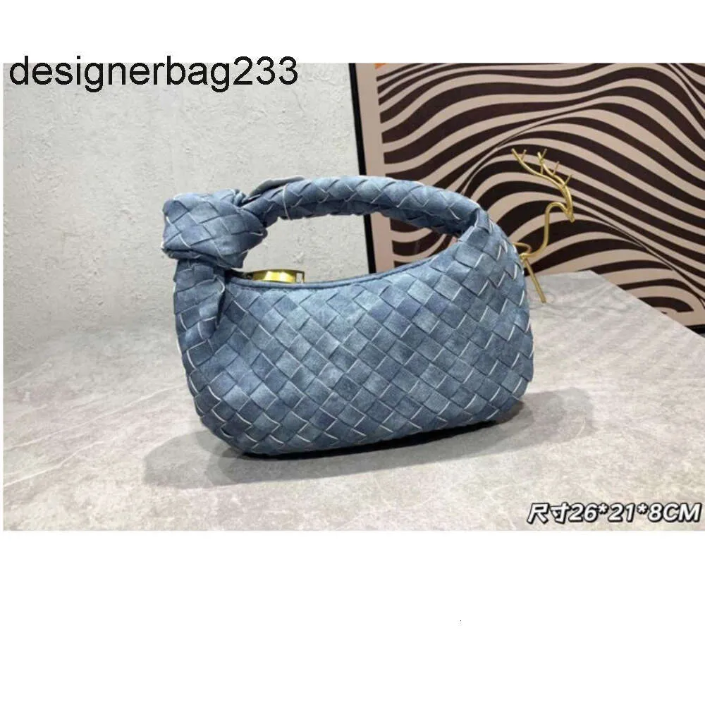 Cassette Same Lady Pouch Bag Jodie Borse Bottegaas Designer Tote 2023 Venata Luxury Denim Primavera / estate Denim Serie Piccole borse intrecciate a nuvola MRQH