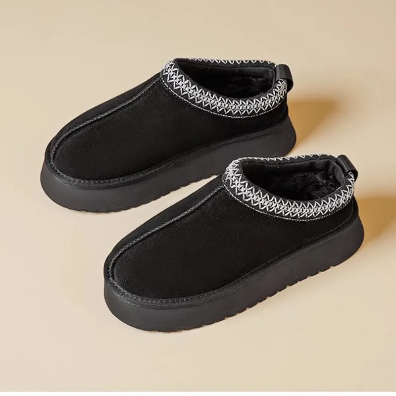 2023 Bottes de créateurs Femmes Bottes en cuir Tissé botte confortable en peau de mouton courte mini nœud noir marron baskets d'extérieur taille 35-40