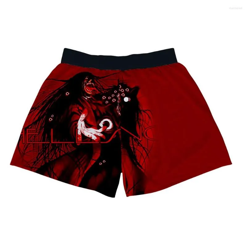 UNDUPTS HELLSING Japon Manga Merch Vampire Karanlık Stil İç Giyim Polyester Erkekler Düğme brifingleri