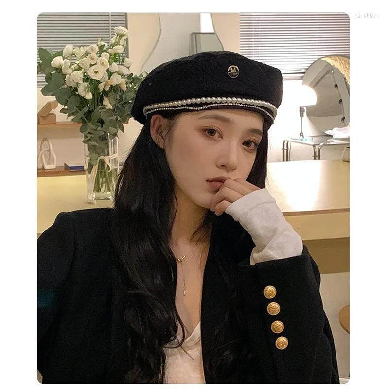 قبعات Berets Beret Bert Octagonal Boina لـ Lady Lady Winter Autumn Female Hats