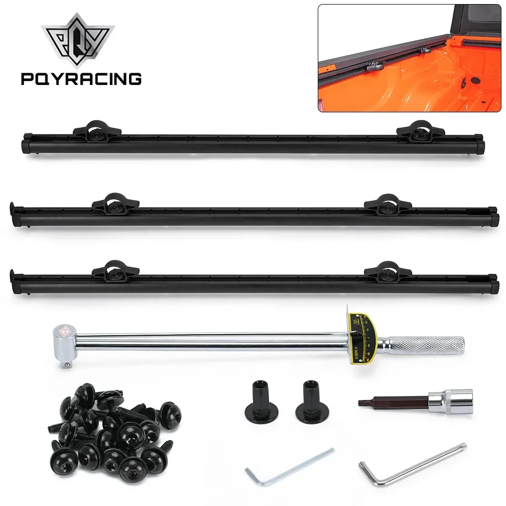 82215956 Rail Cap Roof Rack Crossbars rail Rail Kit For 20-22 Jeep Gladiator 3.0L 3.6L V6 Utility Rails Tie Down Truck Bed Rail PQY-FBL31