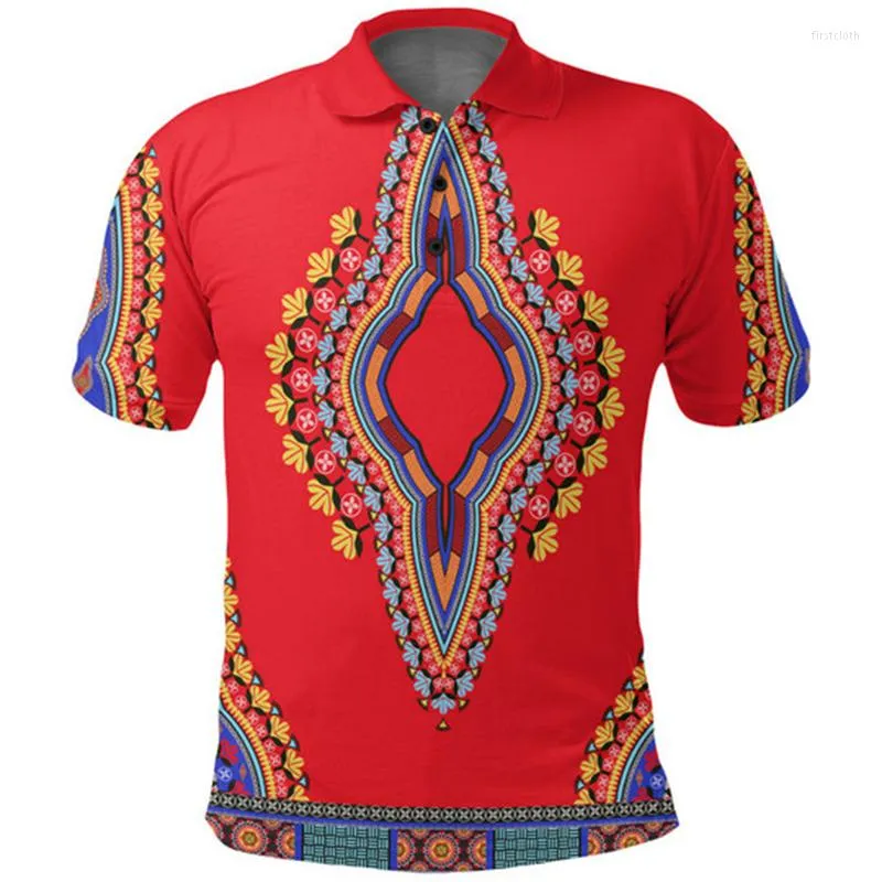 Vêtements ethniques US UK Taille Dashiki Polos Hommes Afrique Mode Robes T-shirt Casual Kanga Vêtements Africains Fitness Tee Shirt Homme