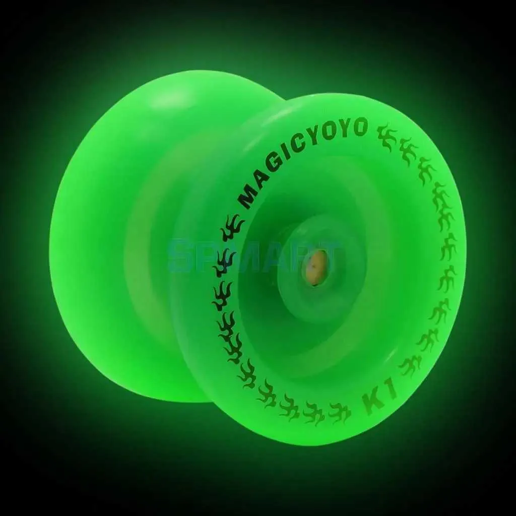  MAGICYOYO K1 Responsive YoYo Ball Fluorescent Glow in the Dark Green Yoyo with Yoyo String Kids String Tricks Toy Gift