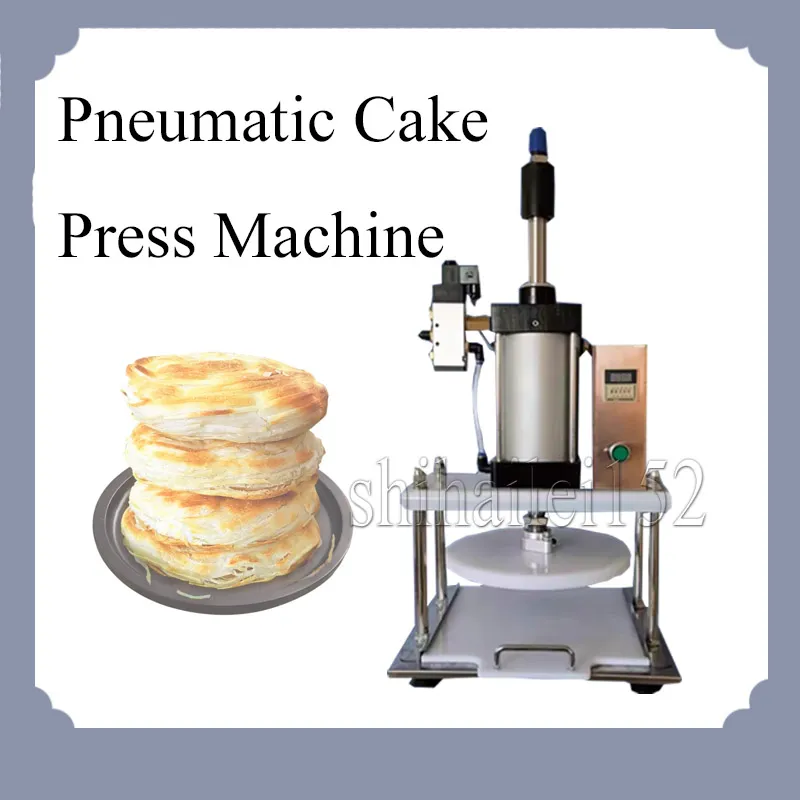 Pneumatic Cake Tortilla Press Machine Commercial Pizza Dough Pressing Machine