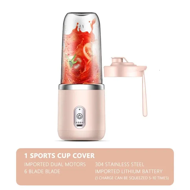 Portable USB Juice Cup Portable Electric With 6 Blades For Fresh Fruit And  Vegetable Mixing High Speed Blender For Kitchen And Fruit Milk Mixer 231101  From Hui10, $13.76