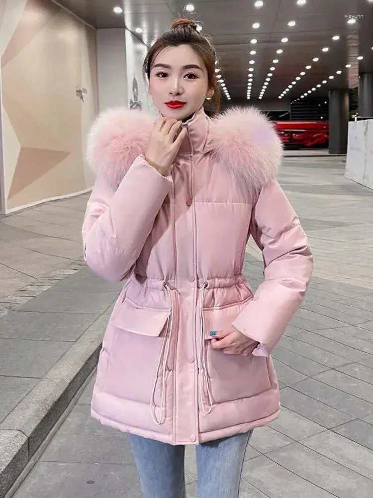 Only Jeansjacke Only Damen Iris Parka Jacke Rosa Fur Parka Pink