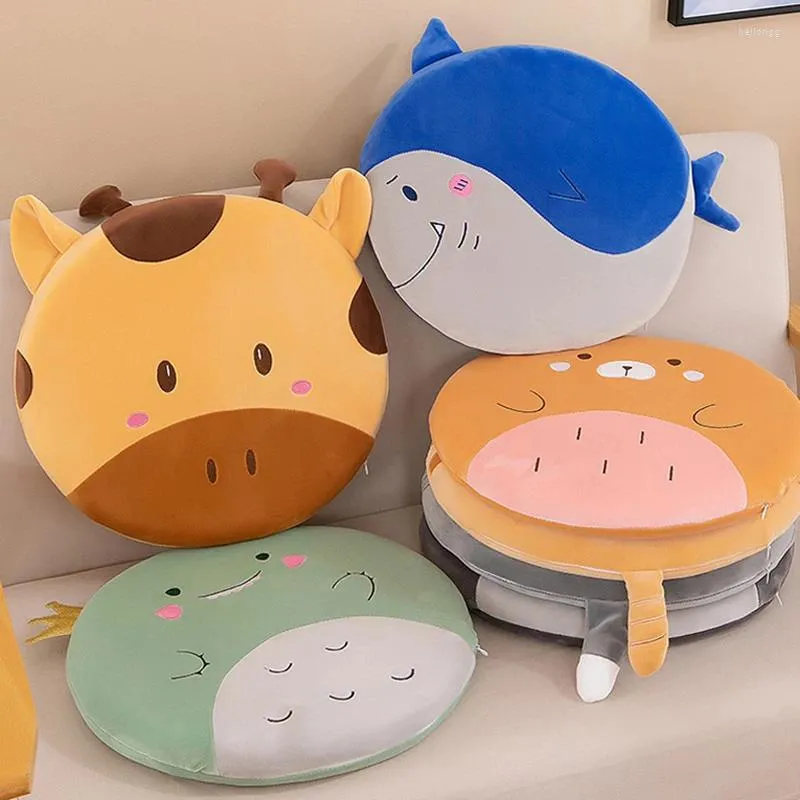 Pillow Plush Cartoon Animal Memory Cotton S Home Office Chairs Sofas Floating Windows Tatami Mat Indoor Outdoor