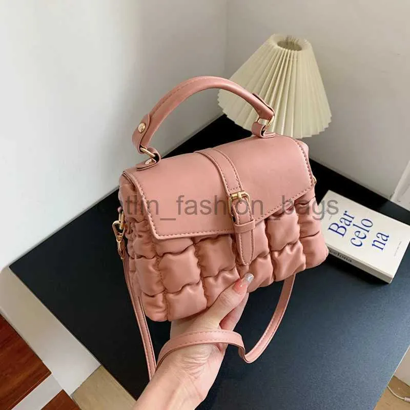 Shoulder Bags Handbags Small handbag bag and wallet women's bag brand designer flat bottom soft bag women's high-quality Pu Leater cross body bagcatlin_fashion_bags