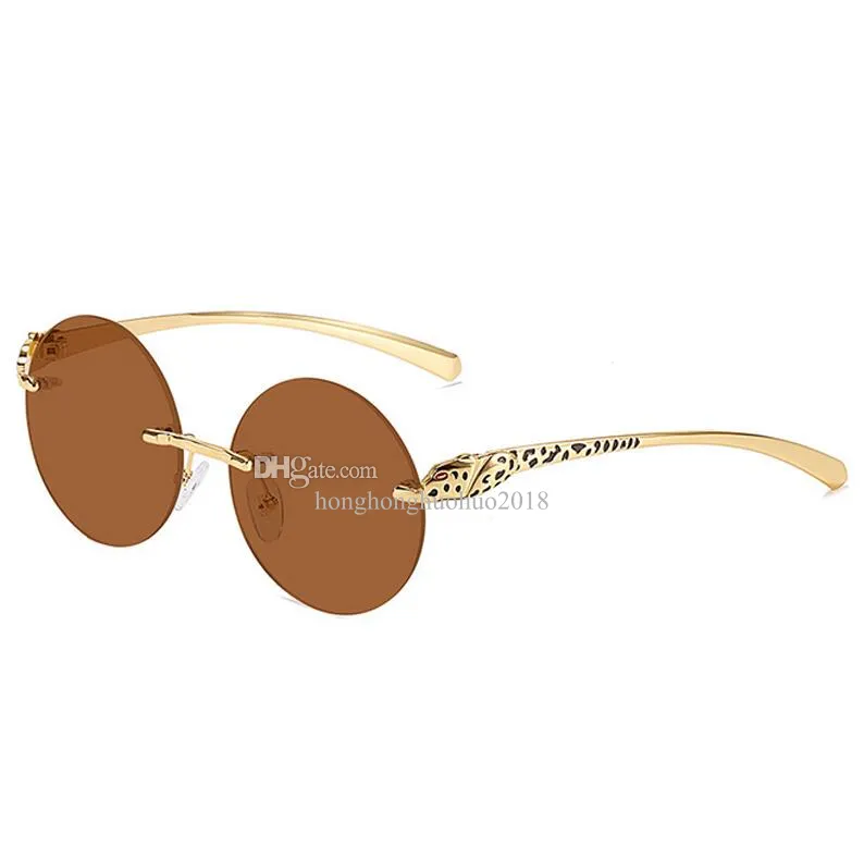 New Kajia Fashion Small Round Frame Sunglasses for Men Sunglasses for Women Cross-border Trends in Europe and the United States Sunglasses