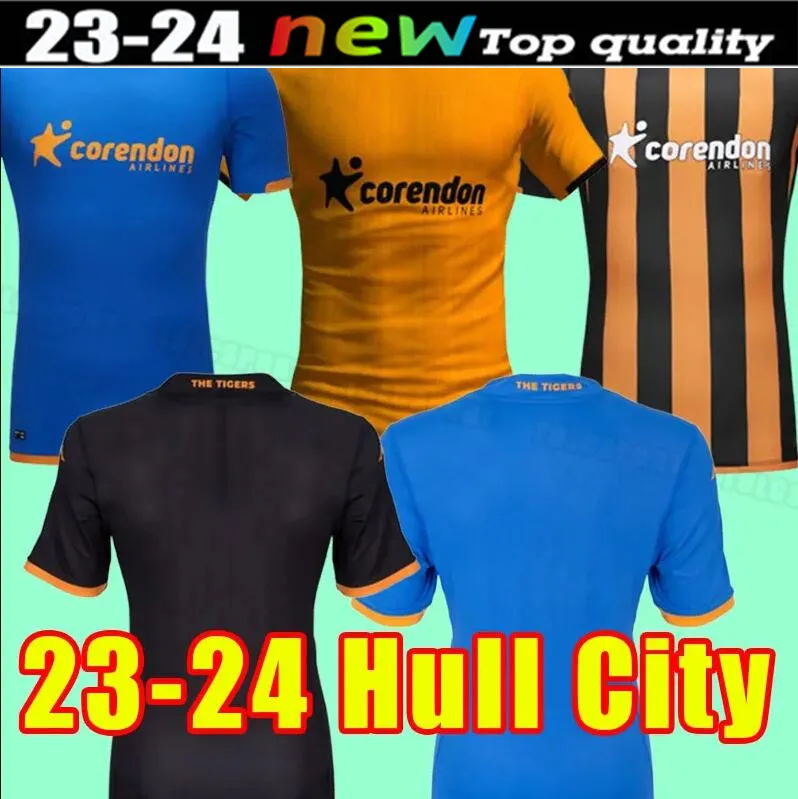 2023 2024 Hull City Fußballtrikots 23/24 The Tigers Amber WILKS HONEYMAN M.SMITH BERNARD EAVES SCOTT RAXTER GREAVES LEWIS-POTTER EMMANUEL CANNON Dritte Fußballtrikots