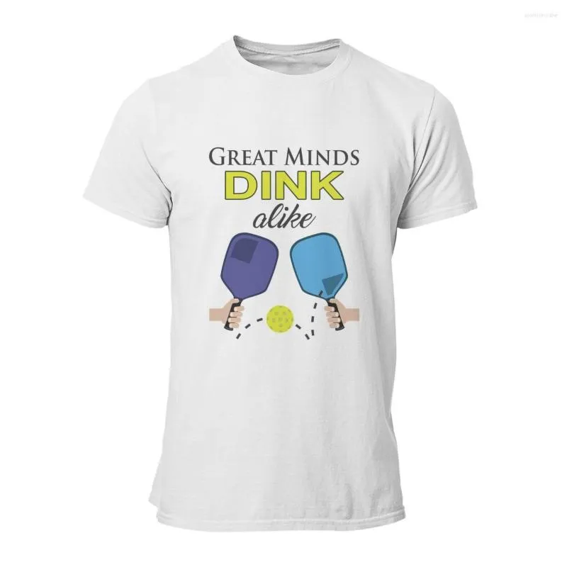 Мужские футболки Tear Minds Dink Mike Pickleball Fashion Vintage Graphic Негабаритная уличная одежда мужская одежда 6405