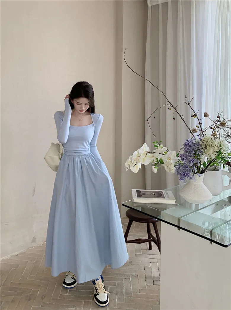 chinese dress ladies Empire Waist Mother of The Bride Dress with 3/4 Sleeves,MD00055, US18W / Burgundy main image 1