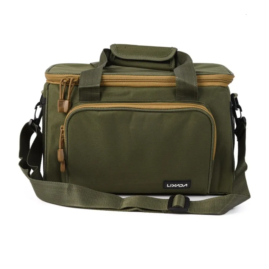 canvas fishing tackle bags Retro Green Bag | Profishiency while the Medium holds up to 10 utility boxes (7 Gonex Tackle Bag | Waterproof