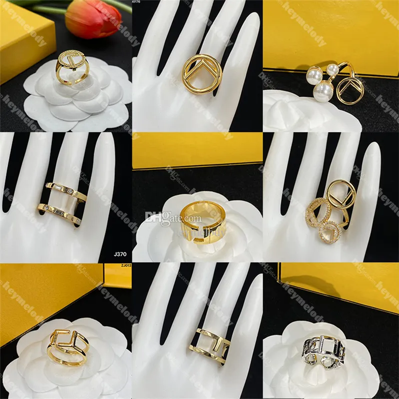 Designer älskar diamantringar par unisex ringar smycken med lådkvalitet valentin dagälskare gåva