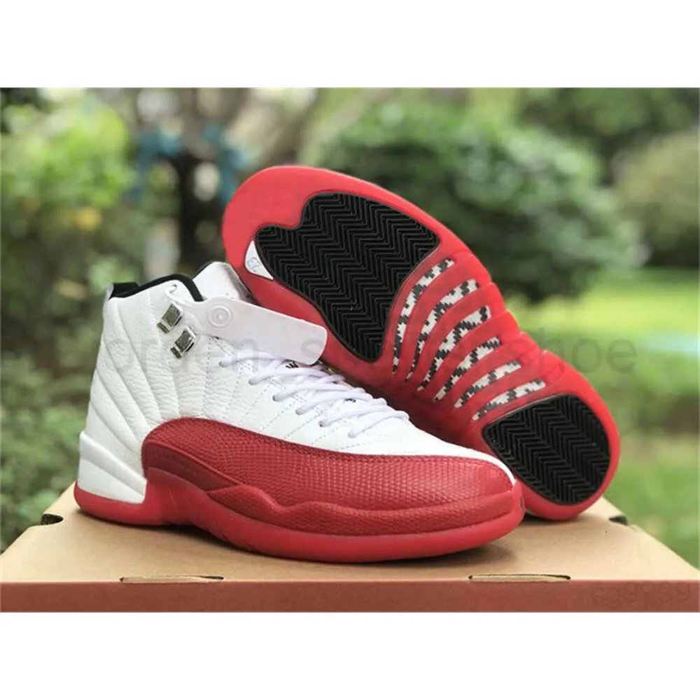 Shoes 12s 12 Cherry Ct8013 116 White Black Varsity Red Original